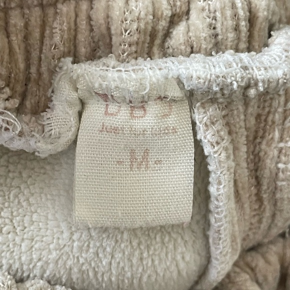 Baby Corduroy Pants Set - Pink and Cream cute bunny and bear Size 6m TAIPI BEAR - Picture 10 of 10